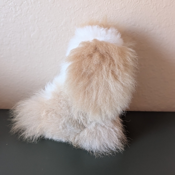 100% Baby Alpaca Stuffed Animal Dog - Picture 6 of 6